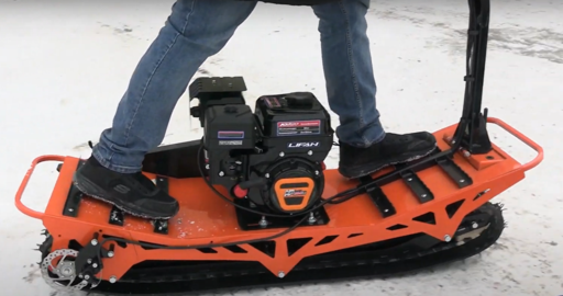 Изображение для Мотосноуборд ИСКРА-1 (Ижтехмаш) (8 лс,редуктор автоматического сцепления, фара, фаркоп, тормоз)