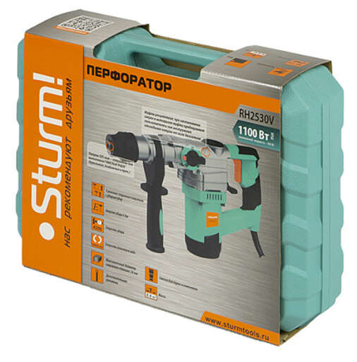 Изображение для Перфоратор Sturm! RH2530V (1.1 кВт)