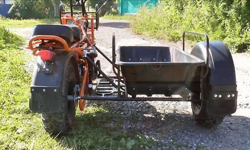 Изображение для Прицеп боковой для мотоциклов СКАУТ-3 (без корыта С ПОДВЕСКОЙ (Невозможна регистрация в ГИБДД)
