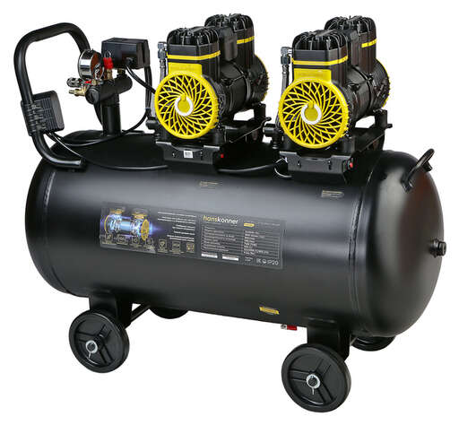 Изображение для  Компрессор воздушный безмасляный Hanskonner