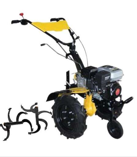 Изображение для Мотоблок ЦЕЛИНА НМБ-601 (ВОМ, 6,5 лс, колеса 4х10, 2 вперед/1 назад) + СПИРАЛЬНАЯ ФРЕЗА