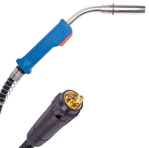 Изображение для FoxWeld Горелка UnoMIG-40 3м (380А, возд., пр-во FoxWeld/КНР)