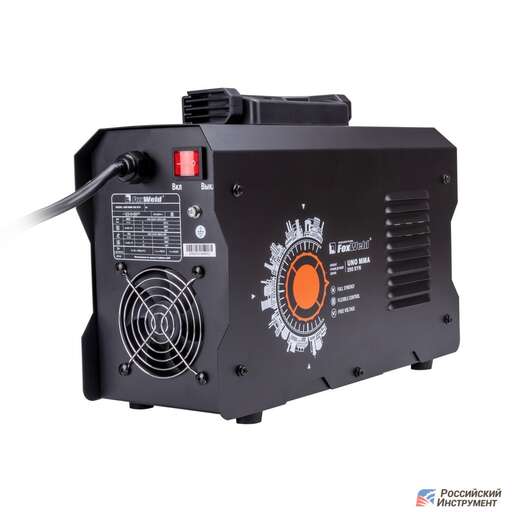 Изображение для Сварочный инверторный аппарат Foxweld UNO MMA 200 SYN (MMA/TIG LIFT, синергетическое управление)