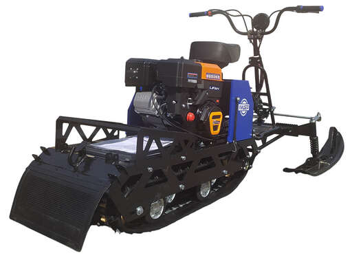 Изображение для Мотобуксировщик компактный с лыжным модулем Ижтехмаш ЛИДЕР-ДЕЛЬТА-3, CVTL (+Фара) 10 л.с., TAV2-40,, РЕВЕРС