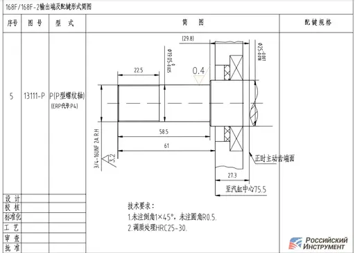 Изображение для Двигатель Lifan 168F-2 (6.5 лс, вал P4 под резьбу, для пожарных помп)