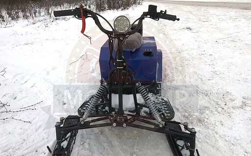 Изображение для Мотобуксировщик с лыжным модулем  ЛИДЕР-3H-3Т-15АП (LIFAN 15 лс, освещение, электростартер, гидравлика, реверс,подогрев ручек, рычажный модуль)