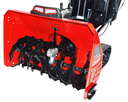 Изображение для Снегоочиститель бензиновый Brait BR-1576ELTWS-6 (15 лс, гусеница, моточасы, электростартер, фара, 6 вперед/2 назад))