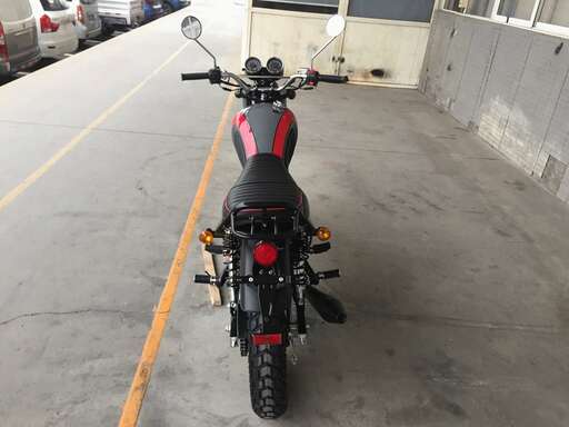Изображение для Мотоцикл COMBAT SCRAMBLER 400 (серый-красный-черный) с ПТС