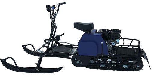 Изображение для Мотобуксировщик компактный Ижтехмаш с РЫЧАЖНЫМ модулем ЛИДЕР-ДЕЛЬТА-3, CVTL, вариатор TAV2-40, фара, реверс