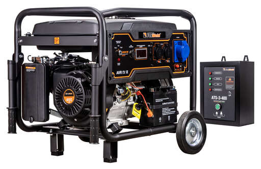 Изображение для Бензиновый генератор Foxweld EXPERT G9500 EW (8.3 кВт, электростартер) + блок автоматики