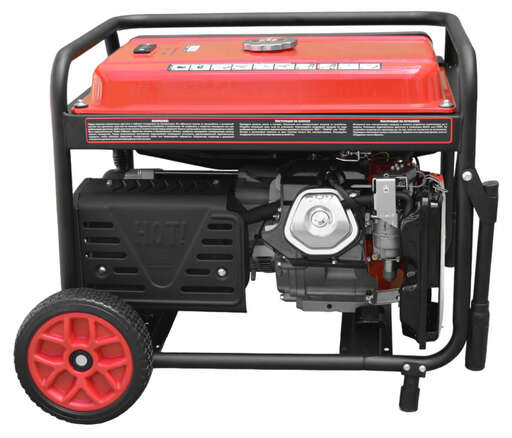Изображение для Генератор бензиновый Brait BR9500VE (максимальная мощность при 380В — 7,5 кВт, максимальная мощность при 220В — 2,5 кВт)