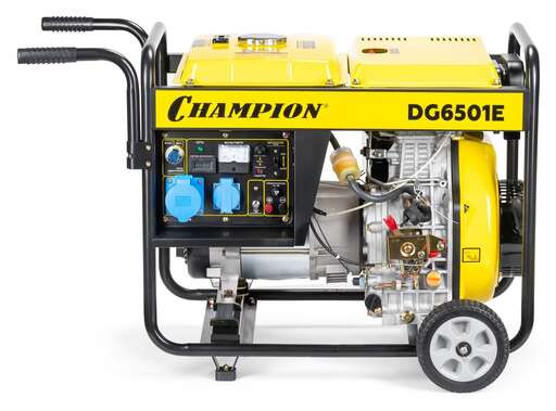 Изображение для Дизельный генератор CHAMPION DG6501E (5.5 кВт, электростартер)