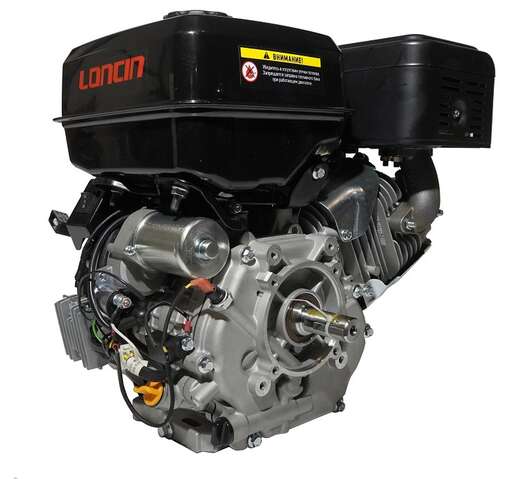 Изображение для Двигатель Loncin LC192FD 7A (20 лс, 25 мм, электростартер, катушка освещения 7А)