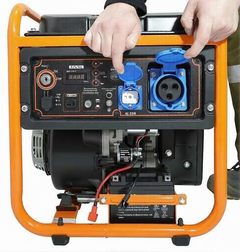 Изображение для Генератор Lifan 6500IOE (5.5 кВт, электростартер)