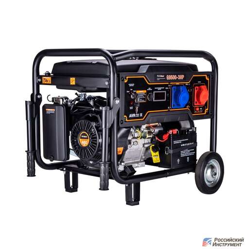 Изображение для Бензиновый генератор Foxweld EXPERT G9500-3 HP (8.0 кВт, электростартер)