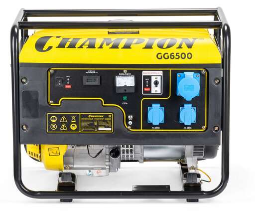 Изображение для Бензиновый генератор CHAMPION GG6500 (5.5 кВт)
