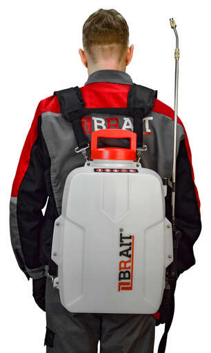 Изображение для Опрыскиватель аккумуляторный Brait BCS20-2PU PRO (20В, 2.0Ач,Li-ion, объем бака 12л,рабочее давление 0,3-0,4мПа)  