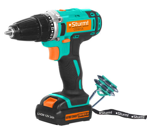 Изображение для Аккумуляторный шуруповерт Sturm! CD3212L