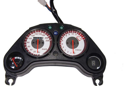 Изображение для Щиток приборов FALCON SPEEDFIRE 250см3 в сборе механический (RF20701А) на проводах разъем