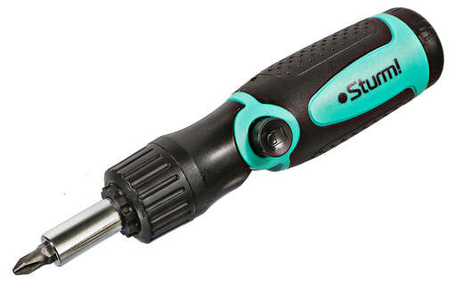 Изображение для Отвертка реверсивная, 14 в 1, CrV Sturm!