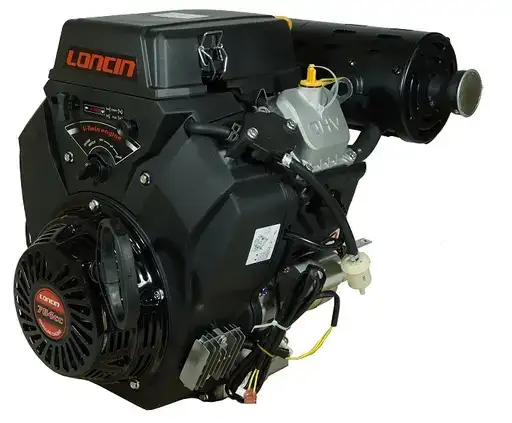 Изображение для Двигатель Loncin LC2V80FD 20А (30 лс, ручной стартер, электростартер, катушка освещения 20А, 25.4 мм, A type)