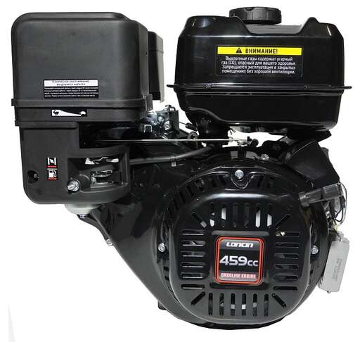 Изображение для Двигатель Loncin LC192FD 7A (20 лс, 25 мм, электростартер, катушка освещения 7А)