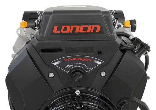 Изображение для Двигатель Loncin LC2V80FD (H type) V-образн,764 см куб, D25 мм, 20А ручной и электрический запуск (тросовое управление, см. описание)