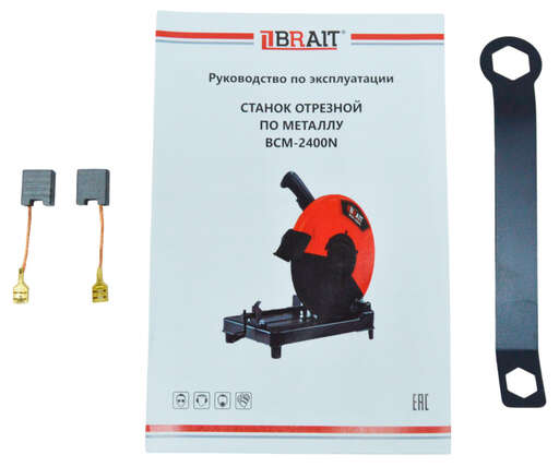 Изображение для Станок отрезной (по металлу) Brait BCM-2400N (2400Вт, 3900 об/мин, d диска 355мм) 