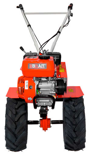 Изображение для Мотоблок бензиновый BRAIT BR-303 (7 лс, 3 вперед/1 назад, колеса 19х7х8, понижайка)