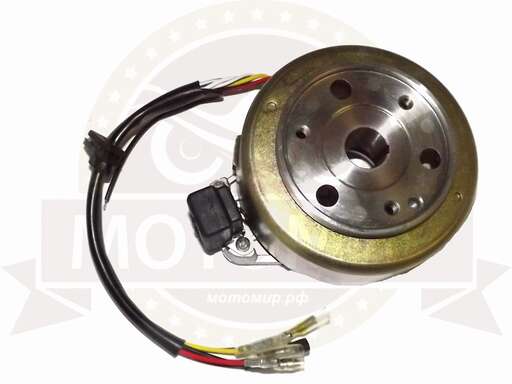 Изображение для Зажигание Альфа "Zodiak"  Шторм 1Р54FMI в сборе (с маховиком) 2 катушки (генератор)