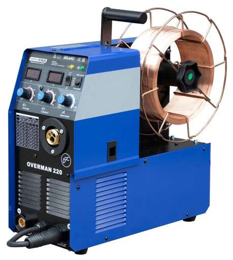 Изображение для Инверторный сварочный полуавтомат Aurora PRO OVERMAN 220 MOSFET (MMA/MIG-MAG)
