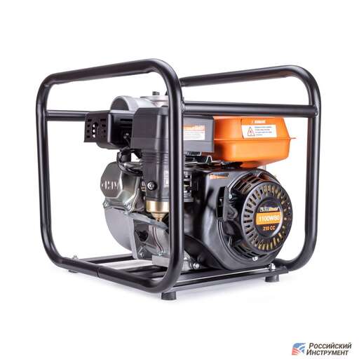 Изображение для Мотопомпа бензиновая FoxWeld 1100W80 (7 лс)