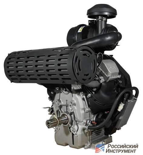 Изображение для Двигатель Loncin LC2V90FD 20А (35 лс, 36.5 мм, электростартер, катушка освещения 20А, цилиндрический фильтр)