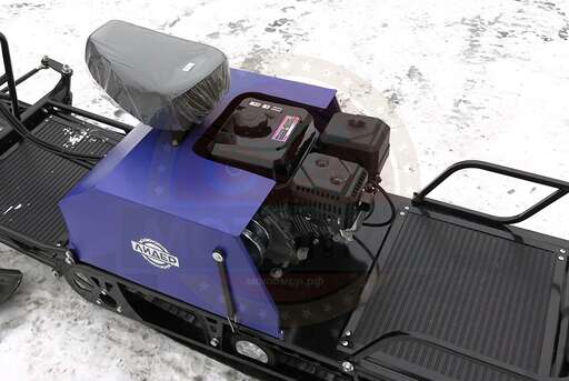 Изображение для Мотобуксировщик компактный Лидер-Сигма-2Е (Lifan 8 лс, электростартер, фара, модуль, дисковые тормоза)