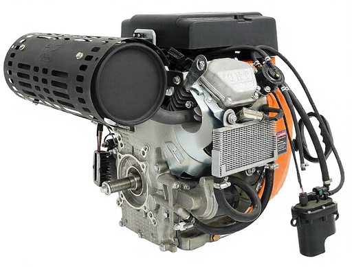 Изображение для Двигатель Lifan 2V80F-A EFI (LF2V80F-P) (31 лс, электростартер, катушка 20А, инжектор, электронная заслонка, 25 мм