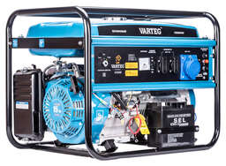 Изображение для Бензиновый генератор VARTEG G7500 EW (7.5 кВт, электростартер)