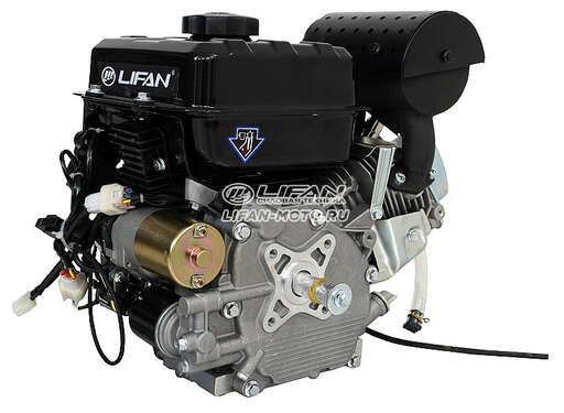 Изображение для Двигатель Lifan GS212E 7А (13 лс, Ø 20 мм, электростартер, катушка освещения 7А)