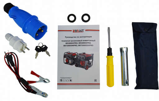 Изображение для Генератор бензиновый инверторный Brait BR7500iOEMPRO (5.5 кВт, электростартер)