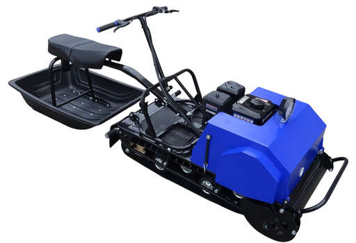 Изображение для Мотобуксировщик компактный ЛИДЕР-СИГМА-1S, 10 л.с. с модулем "ТЯГАЧ" ВАРИАТОР TAV2-40