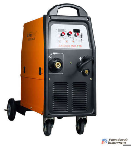 Изображение для Сварочный полуавтомат Foxweld SAGGIO MIG 250 (трехфазный, MMA/MIG-MAG/TIG LIFT, синергетическое управление)