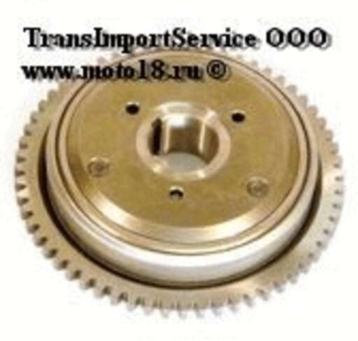 Изображение для Муфта обгонная эл. стартера 139FMB,147FMH,152FMH; DELTA,ALPHA,TTR125 (со звездой и маховиком)