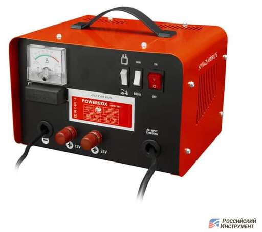 Изображение для Пуско-зарядное устройство Foxweld KVAZARRUS PowerBox 50M START