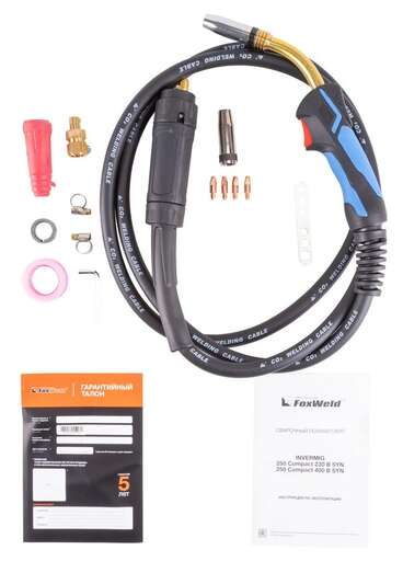 Изображение для Сварочный полуавтомат INVERMIG 250 Compact 400В SYN (MIG/MAG, MMA, TIG LIFT)