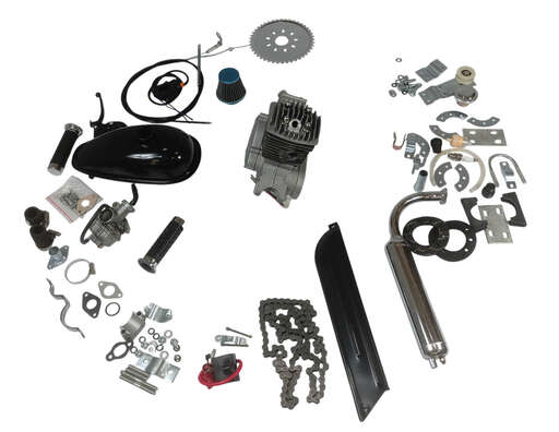 Изображение для Двигатель веломотор REED 100 ( 3.5 лс, КОМПЛЕКТ для установки)