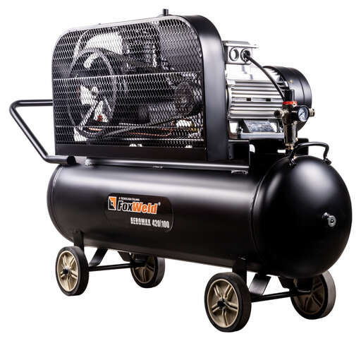 Изображение для Компрессор масляный ременной Foxweld AEROMAX 420/100 (3 кВт)