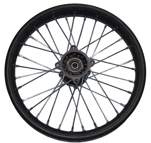 Изображение для Обод 16" задний спицы, диск. тормоз 1,85-16  (ПИТ-БАЙК) X-MOTOS, под ось М15 (Y382801B01)