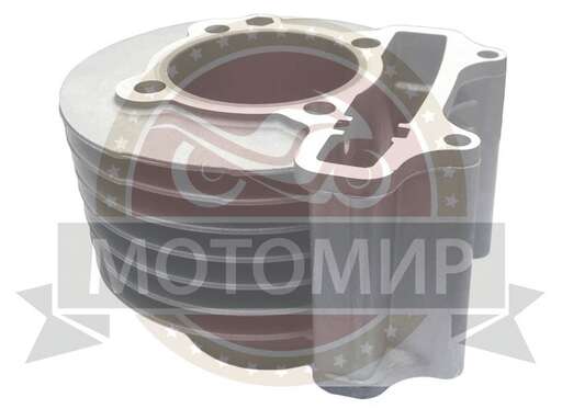 Изображение для Цилиндр в сборе с поршнем 4-х такт.скут.(175см3) 61,00мм 157QMJ (пал D15mm+) 57 мм между шпильками