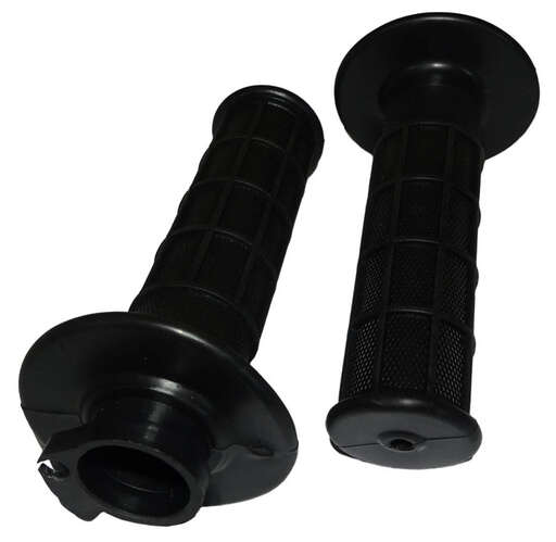 Изображение для Ручка руля правая (газа) XTRAIL  в сборе (с резинкой) + ручка левая (резиновая) (F1-7, F1-6, F1-1)