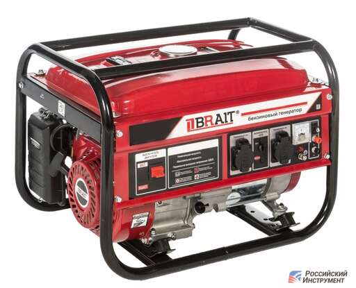 Изображение для Бензиновый генератор Brait BR3600-AL (2.8 кВт)