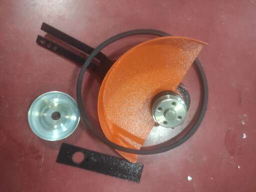 Изображение для Насадка-бензорез (мотоболгарка) к китайской бензопиле  3816 (Ø круга - 150 мм)